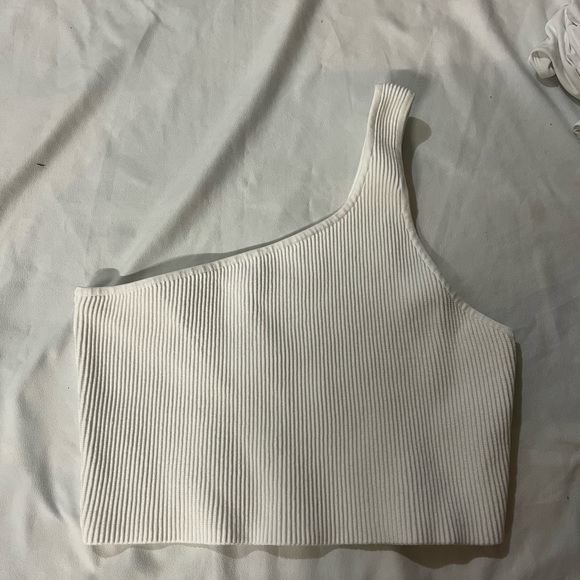 Babaton Tops - Babaton sculpt knit one shoulder top